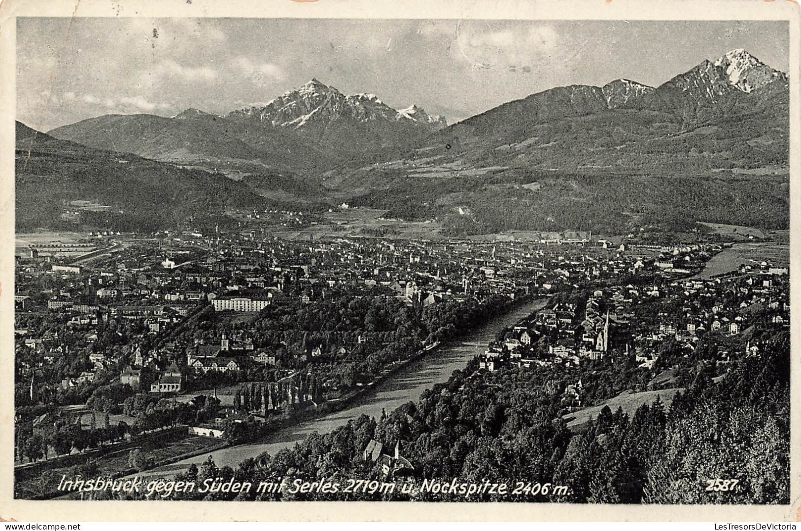 AUTRICHE - Serles - Innsbruck - Pointe Nock - Carte Postale Ancienne - Innsbruck