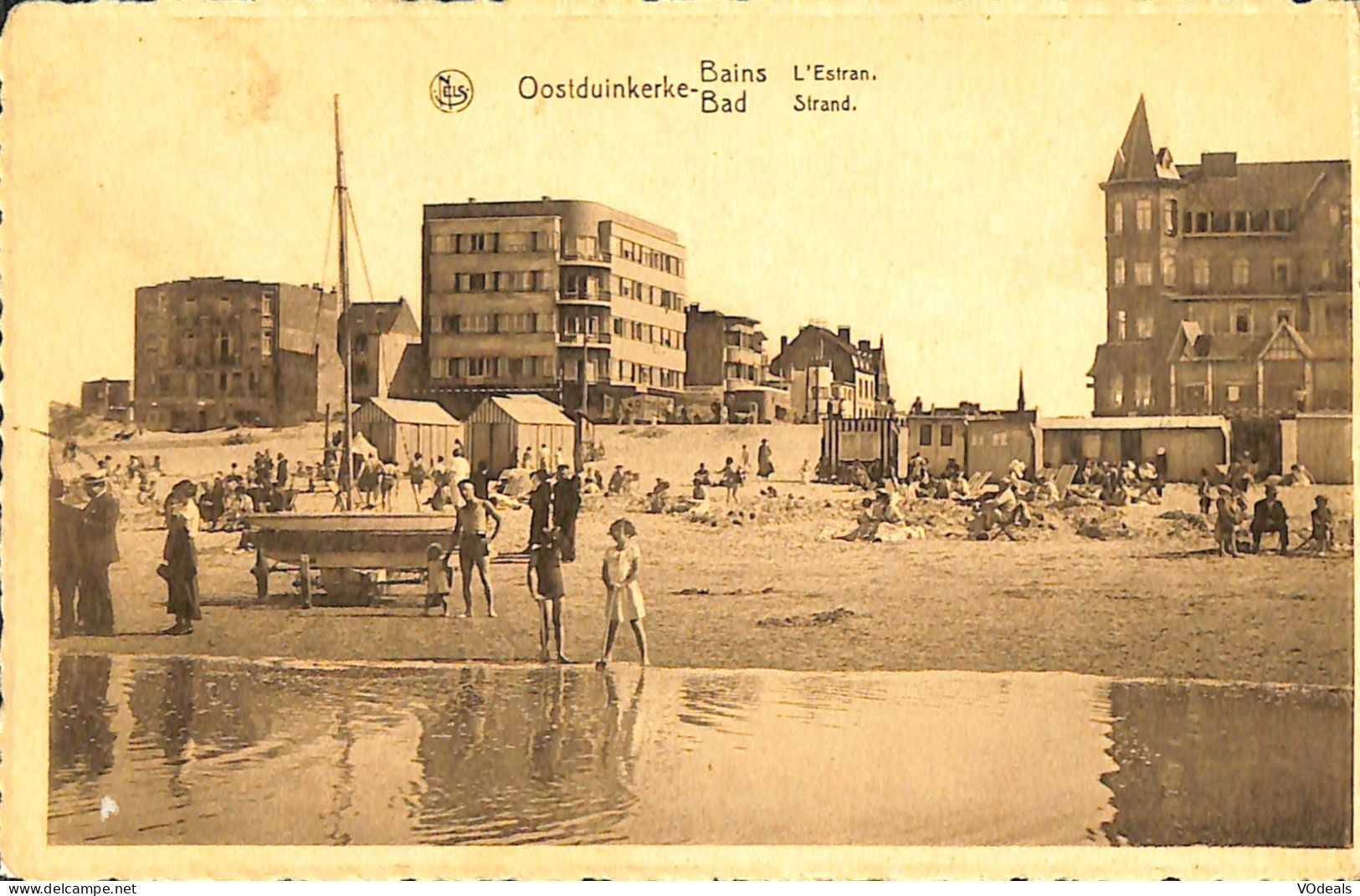 Belgique - Flandre Occidentale - Oostduinkerke-bains - L'Estran - Oostduinkerke