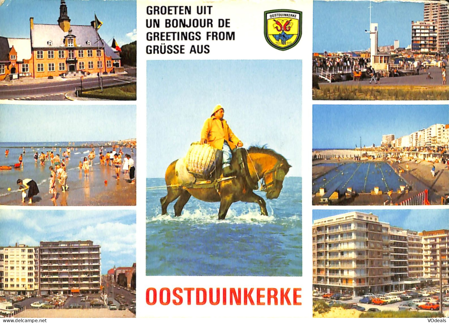 Belgique - Flandre Occidentale - Oostduinkerke-bains - Groeten Uit Oostduinkerke - Oostduinkerke