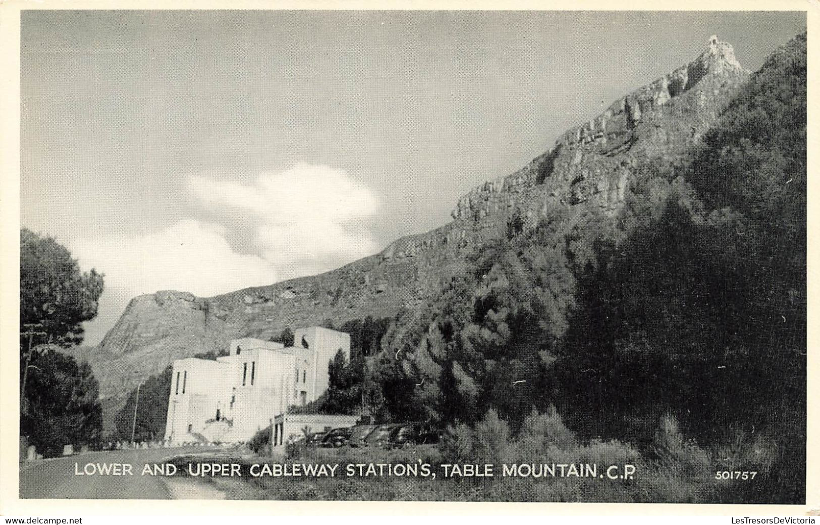 AFRIQUE DU SUD - Montagne De La Table - Station De Téléphérique Inférieure Et Supérieure - Carte Postale - Afrique Du Sud