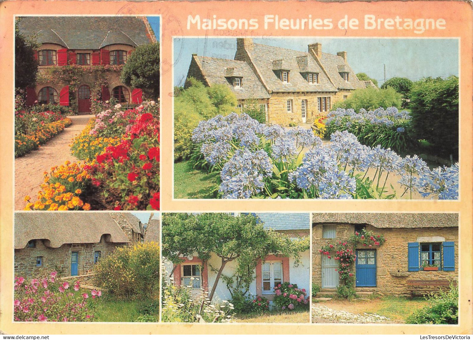 FRANCE - Bretagne - Maisons Fleuries De Bretagne - Colorisé - Carte Postale - Bretagne