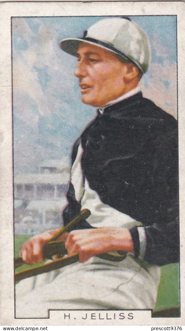 Famous Jockeys 1936 - 20 Kenneth Gethin   - Gallaher Cigarette Card - Original- Sport, Horse Racing - Gallaher