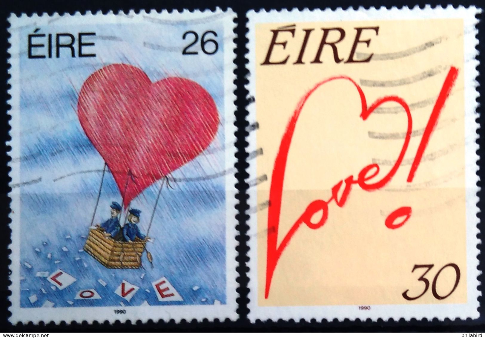 IRLANDE                       N° 703/704                    OBLITERE - Used Stamps