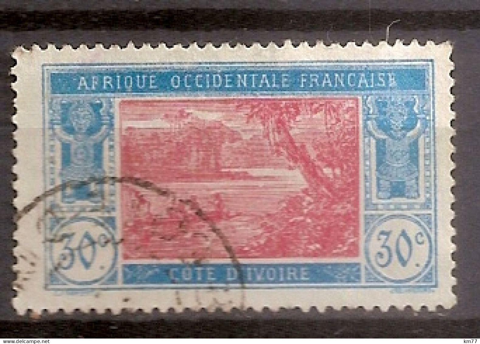 AOF COTE D IVOIRE OBLITERE  - Gebraucht