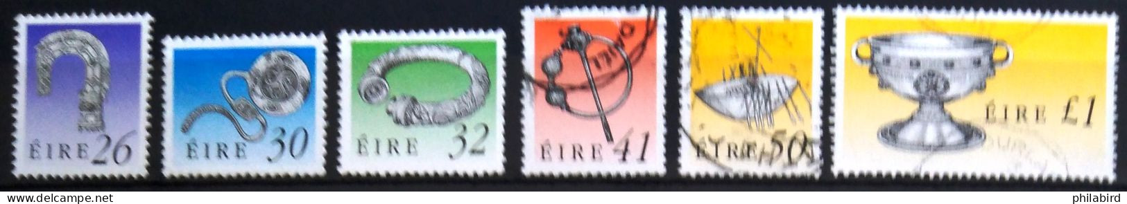 IRLANDE                       N° 705/710                    OBLITERE - Used Stamps