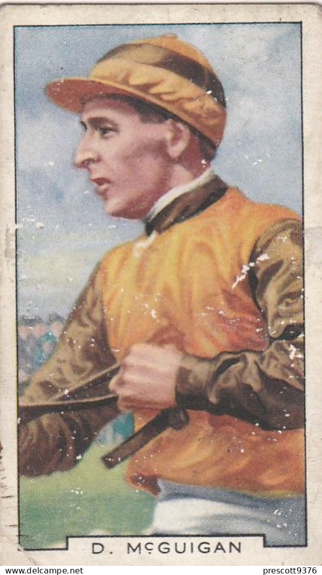 Famous Jockeys 1936 - 31 Tom Farndon   - Gallaher Cigarette Card - Original- Sport, Horse Racing - Gallaher