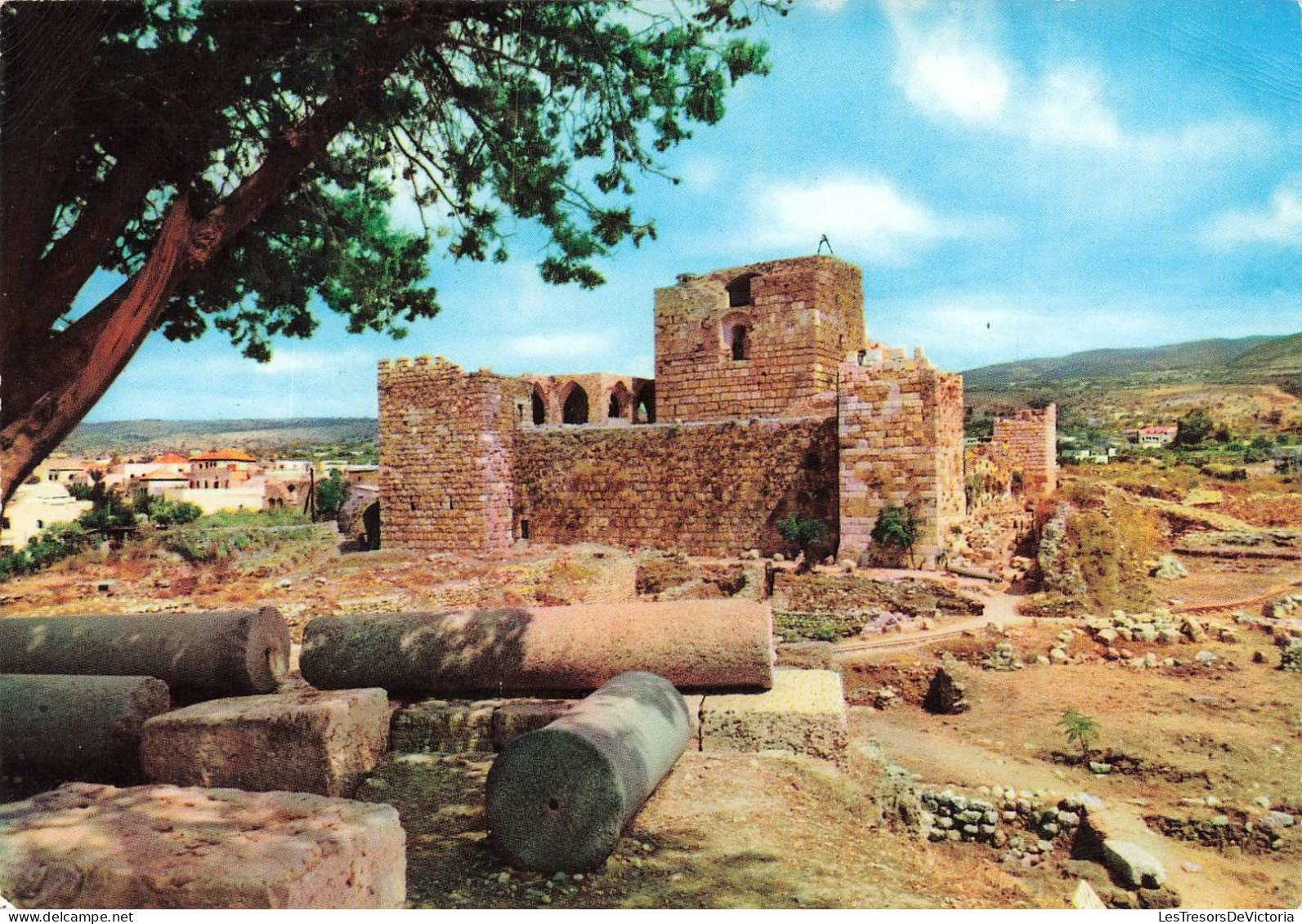 LIBAN - Byblos - Vue Générale De La Citadelle - Colorisé - Carte Postale - Libanon