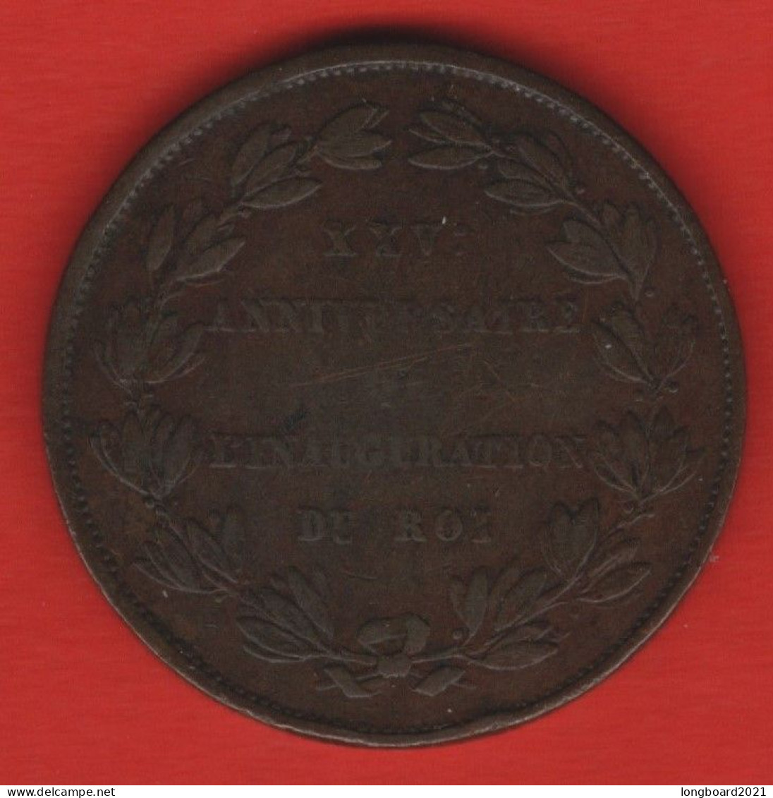 BELGIUM - MEDAL 1856 JUBILEE LEOPOLD I - Monarchia / Nobiltà