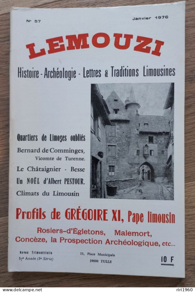 Lemouzi. Correze.limousin.n 57 - Toerisme En Regio's