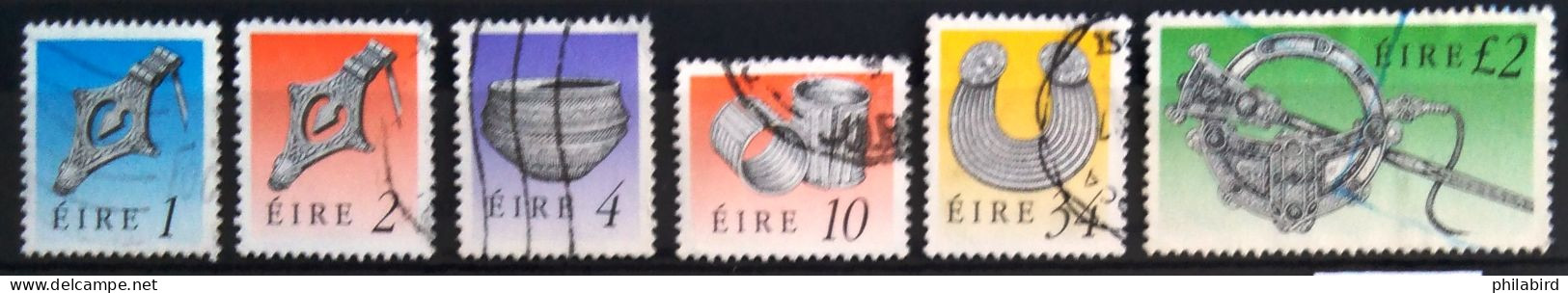 IRLANDE                       N° 726/731                    OBLITERE - Oblitérés