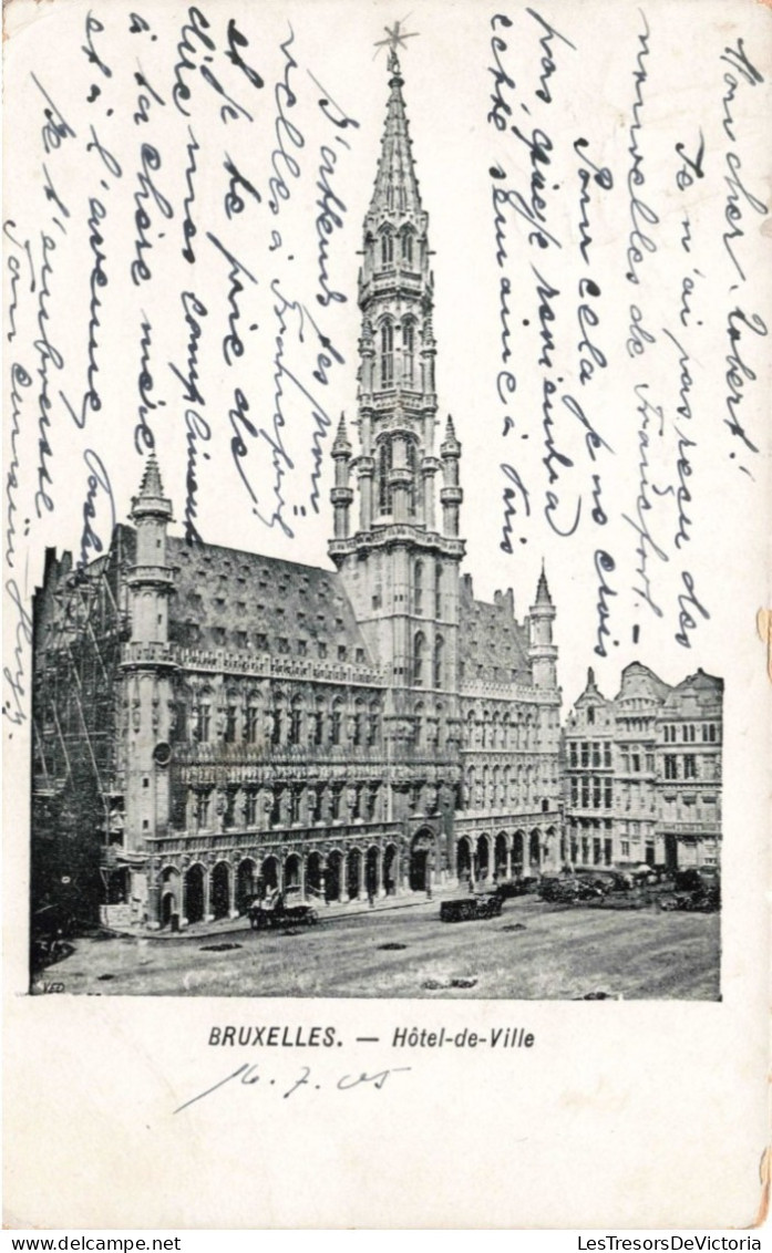BELGIQUE - Bruxelles - Hôtel De Ville - Carte Postale Ancienne - Monuments