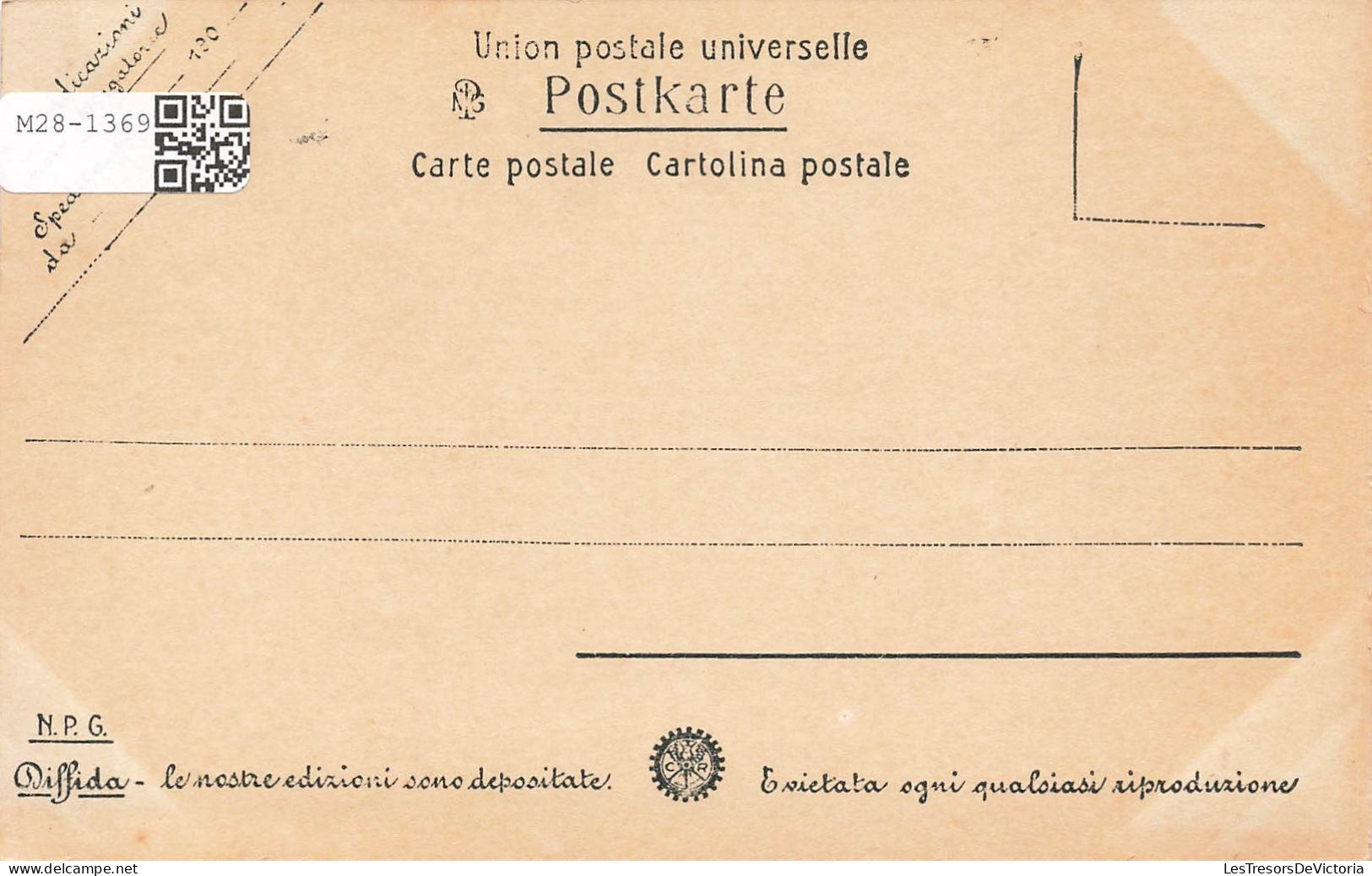 ITALIE - Napoli - Musée Nationale - Apollo Citaredo - Carte Postale Ancienne - Napoli (Naples)