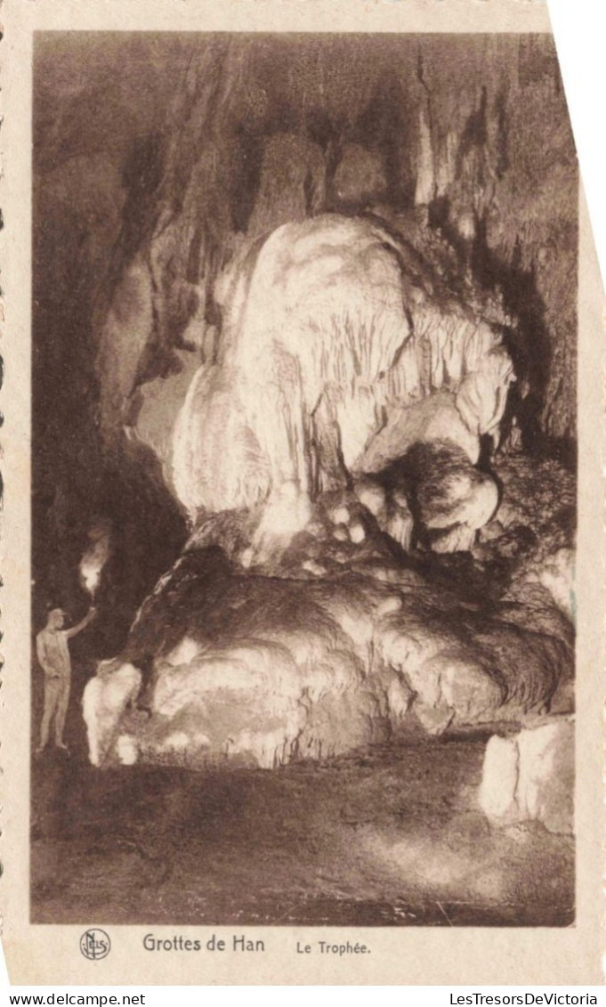 BELGIQUE - Rochefort - Grotte De Han - Le Trophée - Carte Postale Ancienne - Rochefort