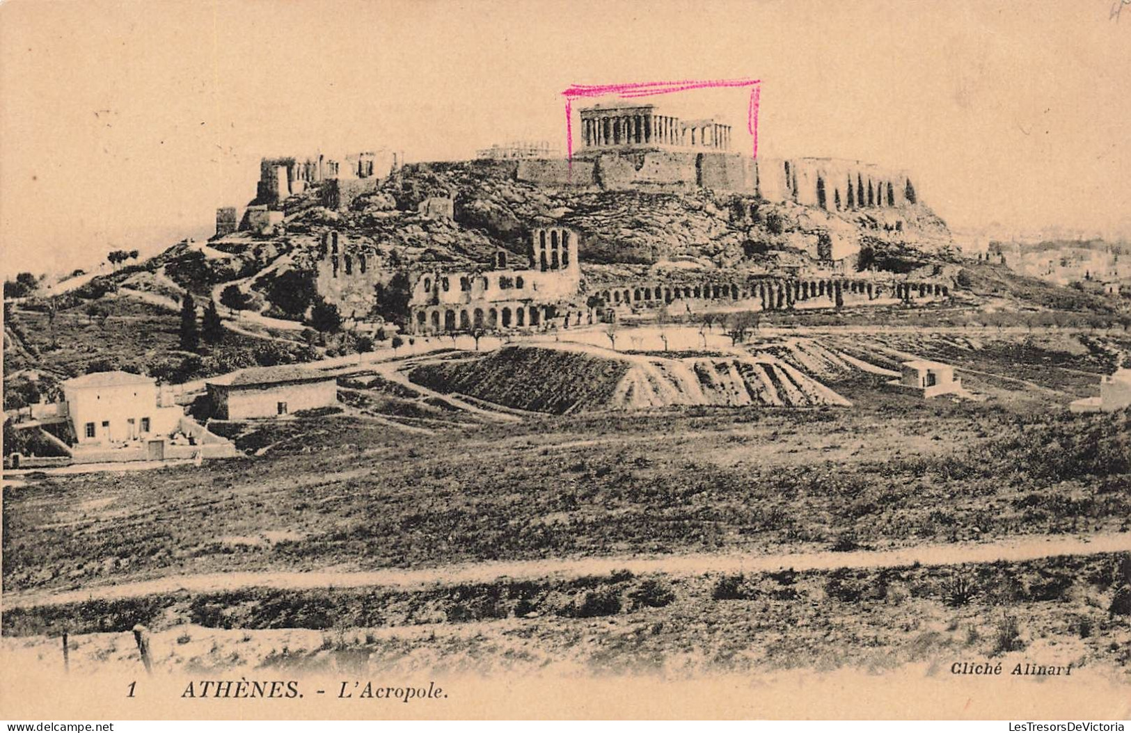 GRÈCE - Athènes - L'Acropole - Carte Postale Ancienne - Griechenland