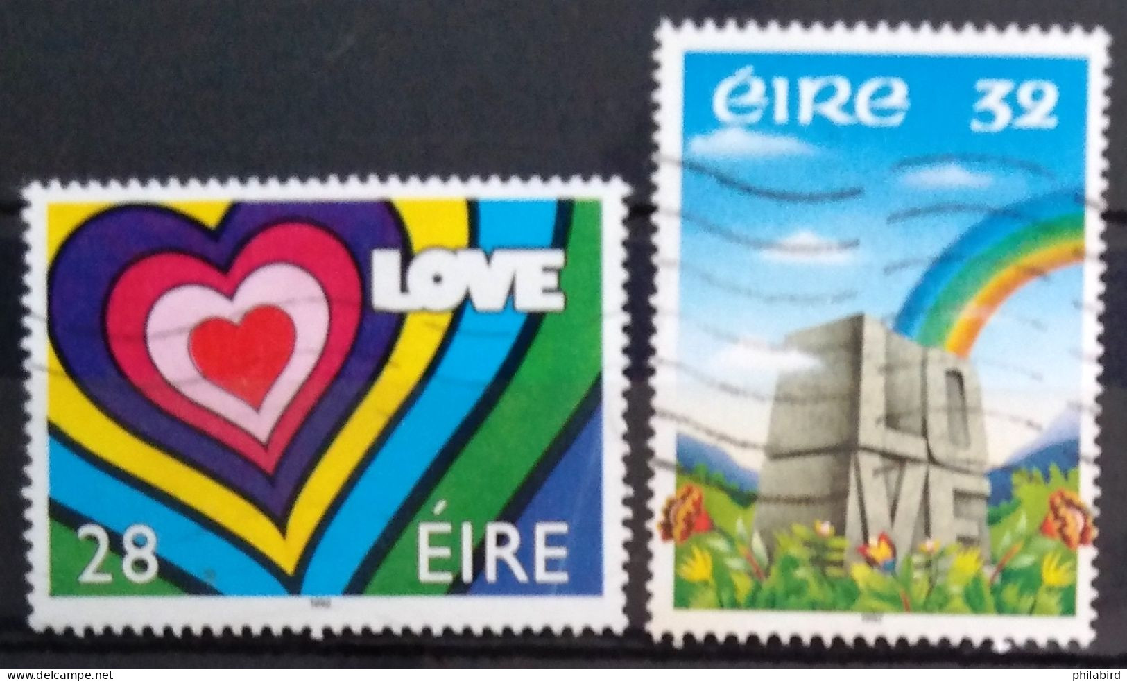 IRLANDE                       N° 783/784                    OBLITERE - Oblitérés