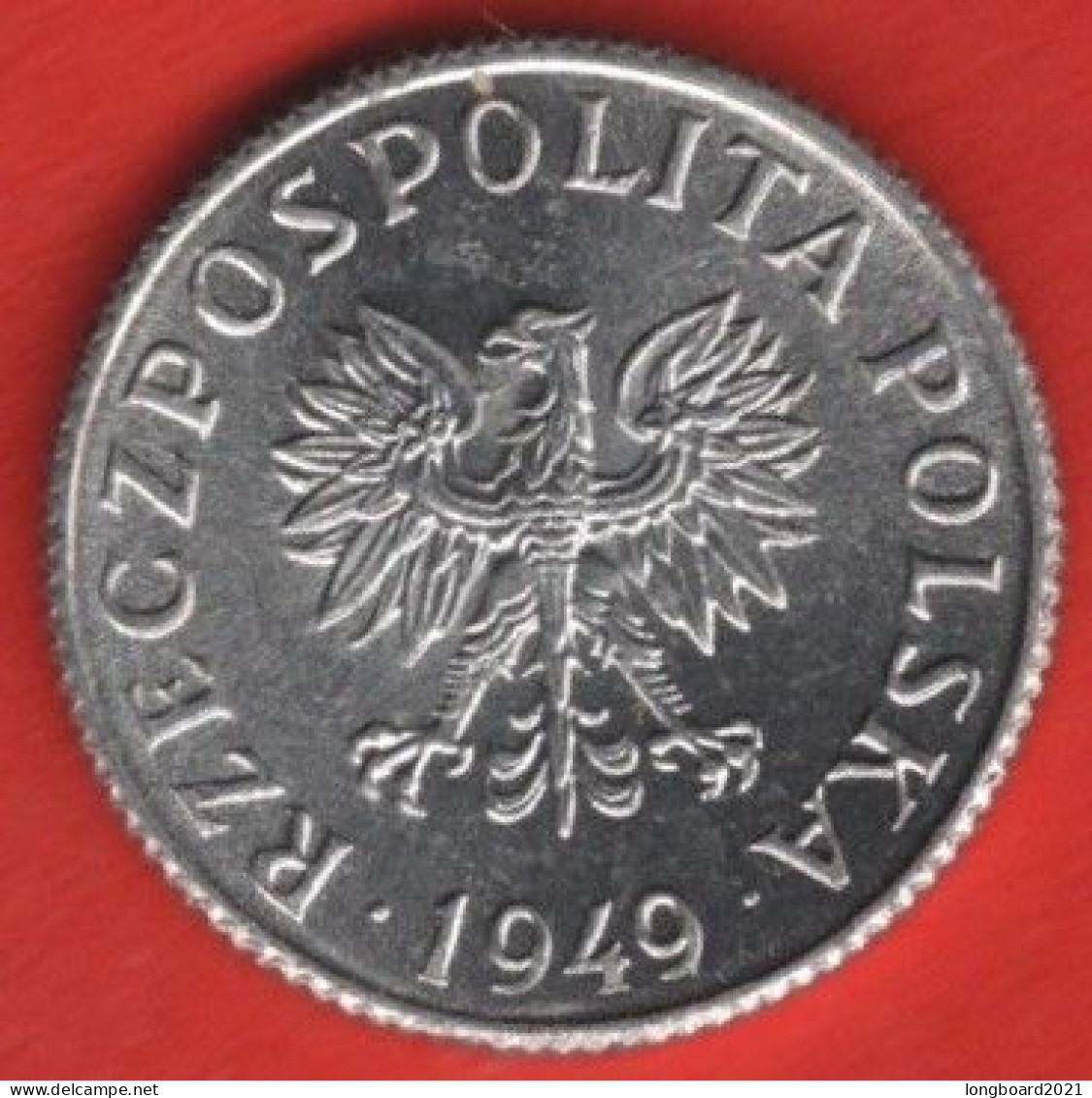 POLAND - 1 GROSZ 1949 - Polonia