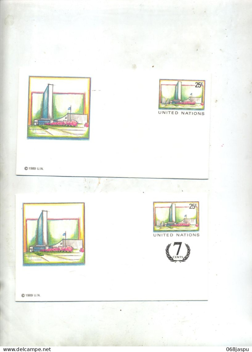 Lettre Entiere 25 C Batiment 2 Types - Brieven En Documenten