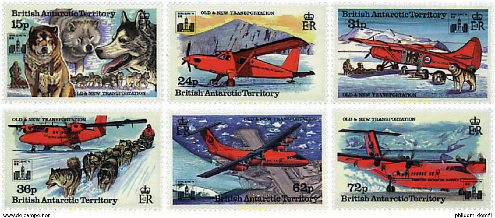 37153 MNH ANTARTIDA BRITANICA 1994 HONG KONG 94. EXPOSICION FILATELICA INTERNACIONAL - Neufs