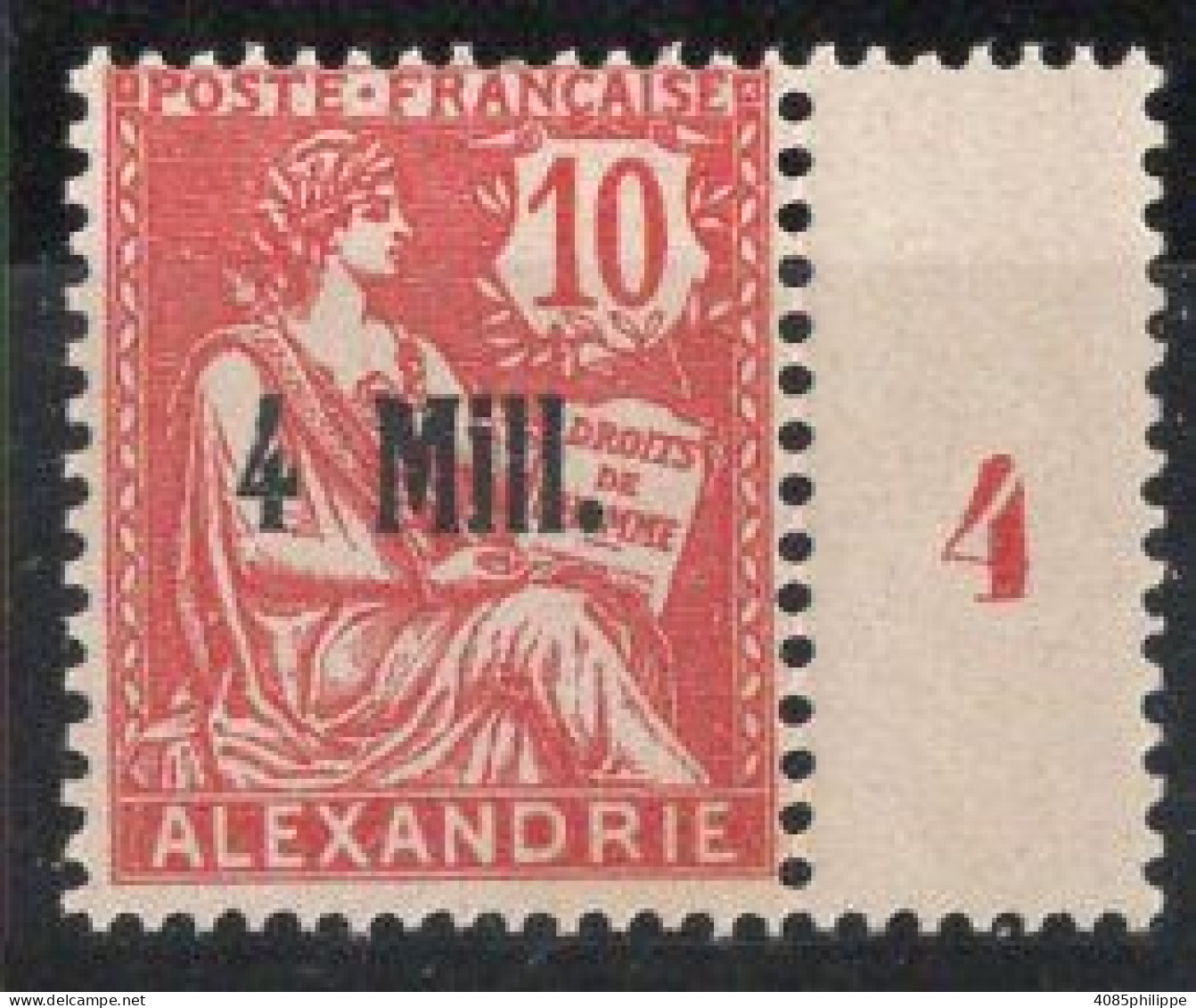 ALEXANDRIE Timbre-poste N°37** Neuf Sans Charnière TB Cote :13,00 € - Nuovi