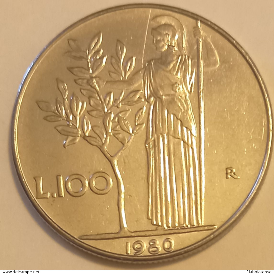 1980 - Italia 100 Lire   ------- - 100 Liras