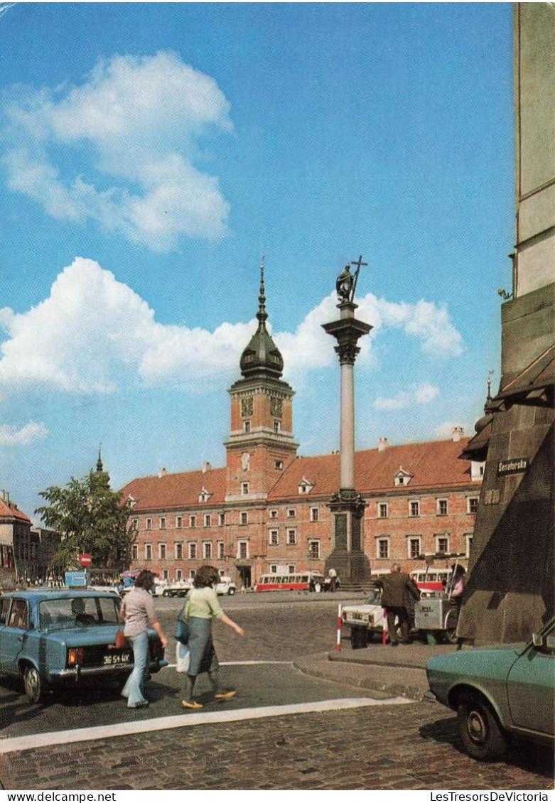 POLOGNE - Varsovie - Le Château Royal Et La Colonne De Sigismond Et Vasa Sur La Place Du Château - Carte Postale Récente - Polen