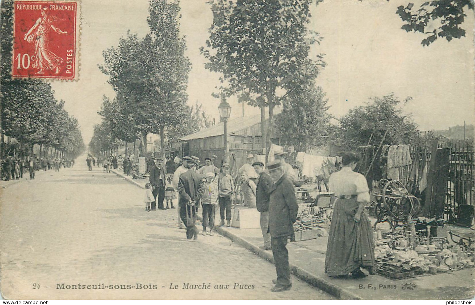 SEINE SAINT DENIS  MONTREUIL  Le Marché Aux Puces - Montreuil