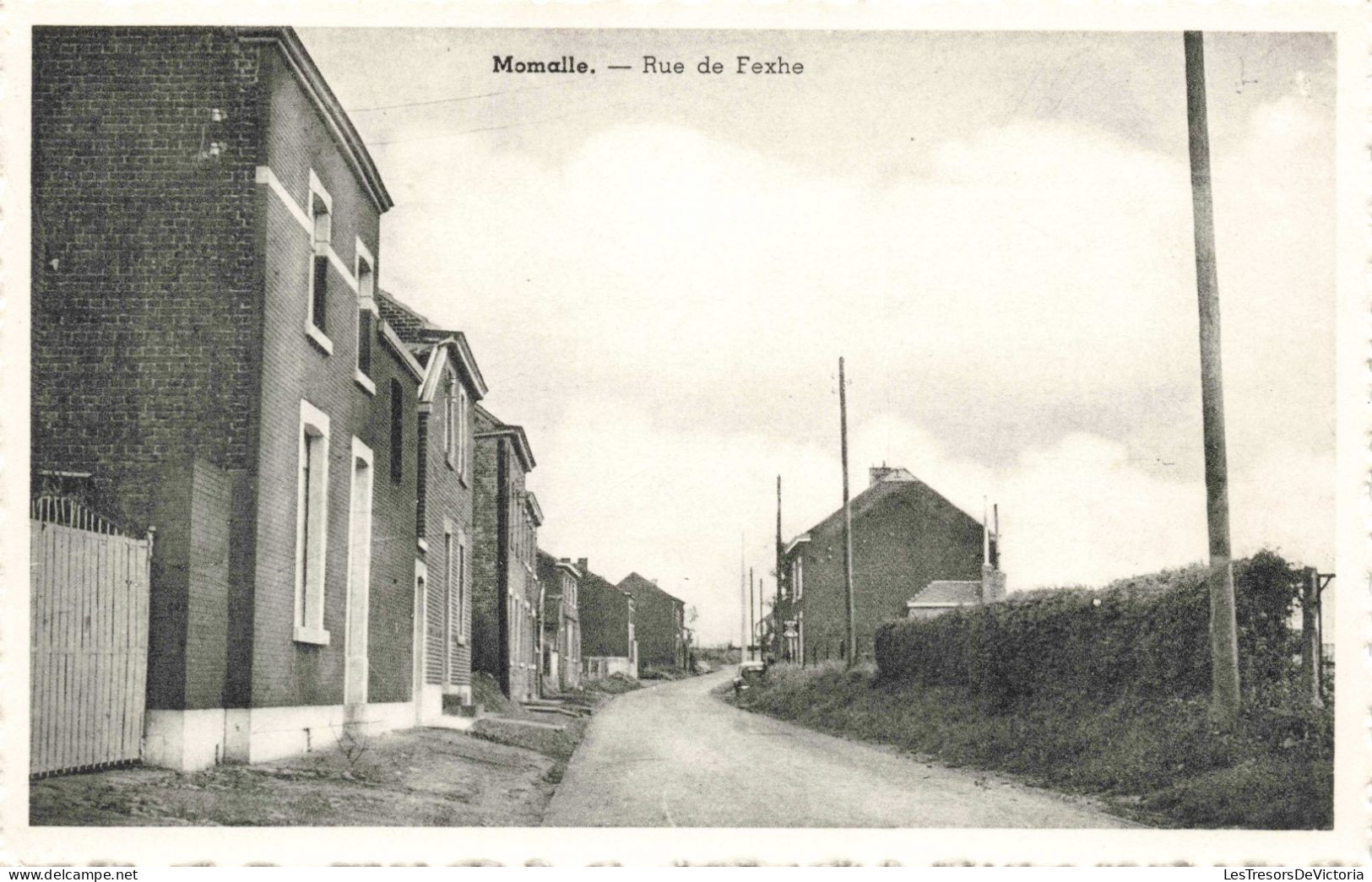 BELGIQUE - Momalle - Rue De Fexhe - Carte Postale Ancienne - Remicourt