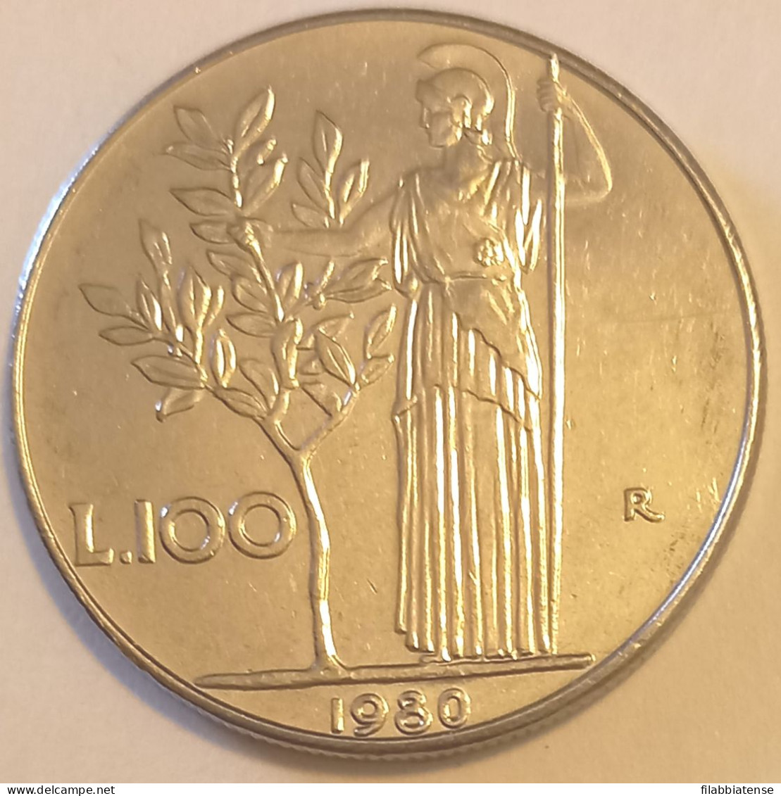 1980 - Italia 100 Lire   ------- - 100 Liras