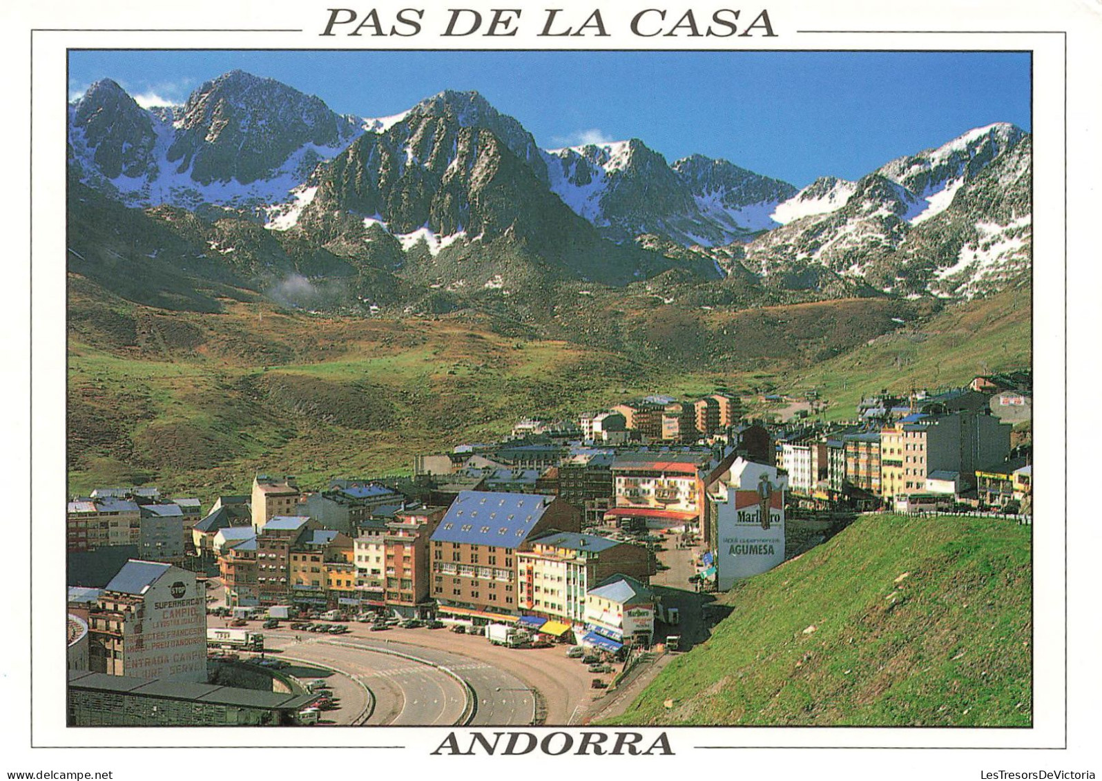 ANDORRE - Vue Générale De Pas De La Casa - Colorisé - Carte Postale - Andorra