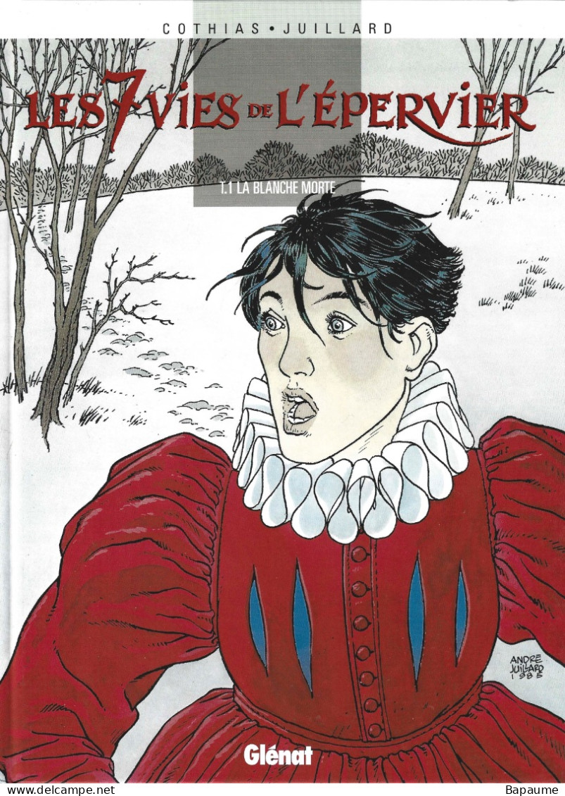 Les Sept Vies De L'Epervier - La Blanche Morte - Tome 1 - Edition 2000 - Sept Vies De L'Epervier, Les