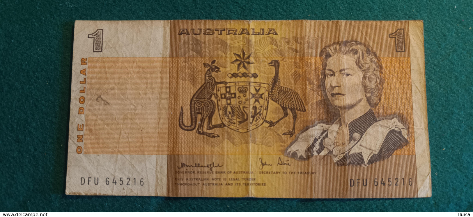 AUSTRALIA 1 DOLLAR 1985 - 1974-94 Australia Reserve Bank