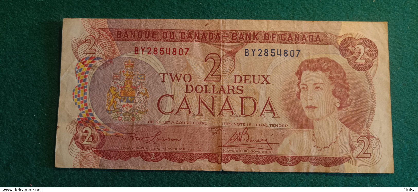 CANADA 2 DOLLARS 1974 - Canada