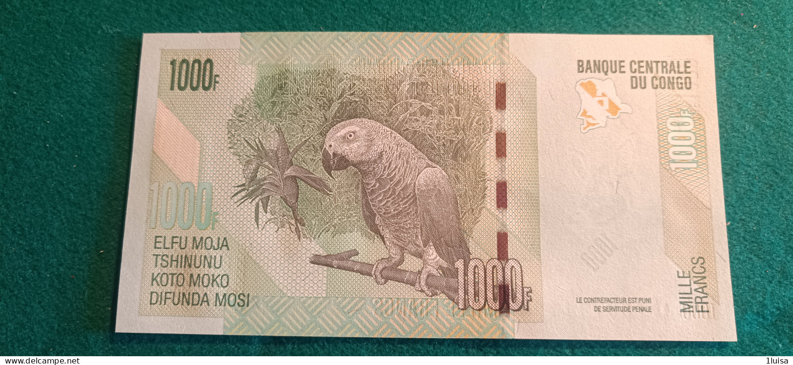 CONGO 1000 FRANCS 2013 - République Du Congo (Congo-Brazzaville)