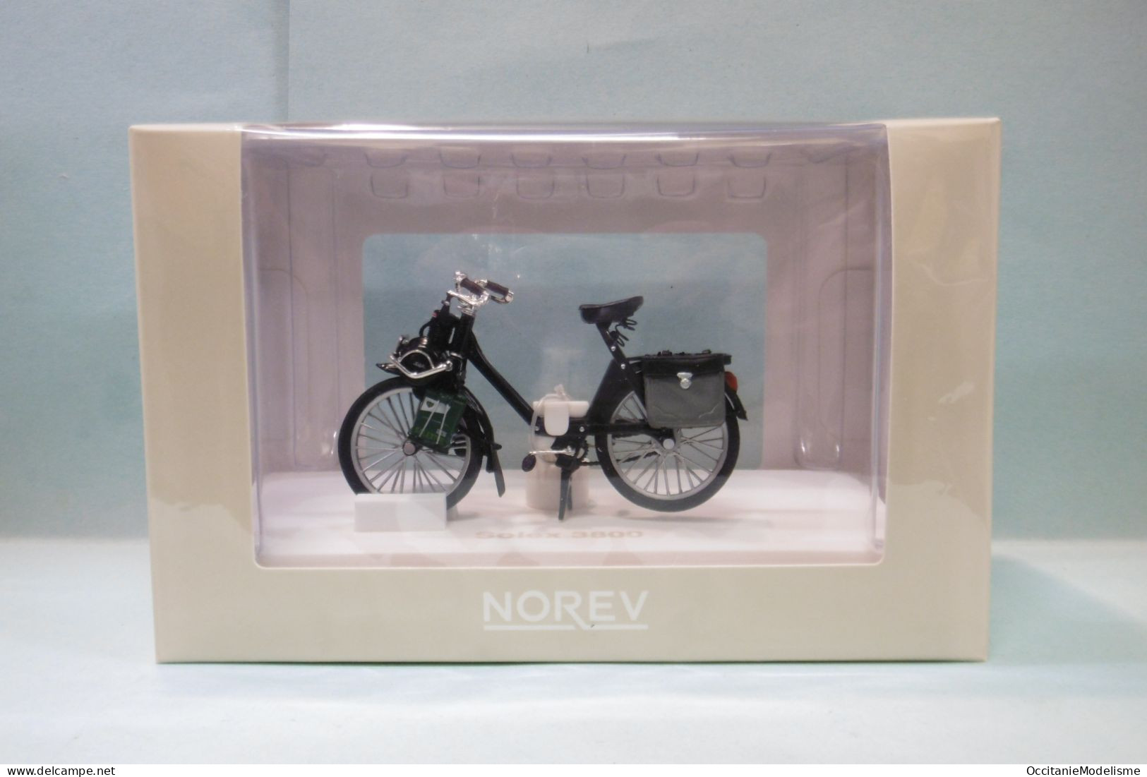 Norev - MOBYLETTE SOLEX 3800 1966 Noir Réf. 182065 Neuf 1/18 - Norev