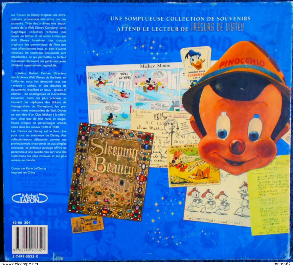 LES TRÉSORS DE DISNEY - Livre Interactif - Michel Lafon - ( 2006 ) . - Disney