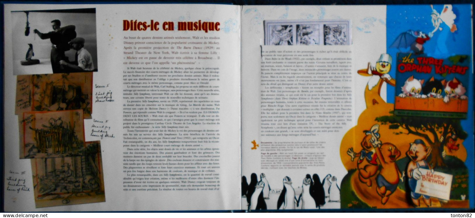 LES TRÉSORS DE DISNEY - Livre Interactif - Michel Lafon - ( 2006 ) .