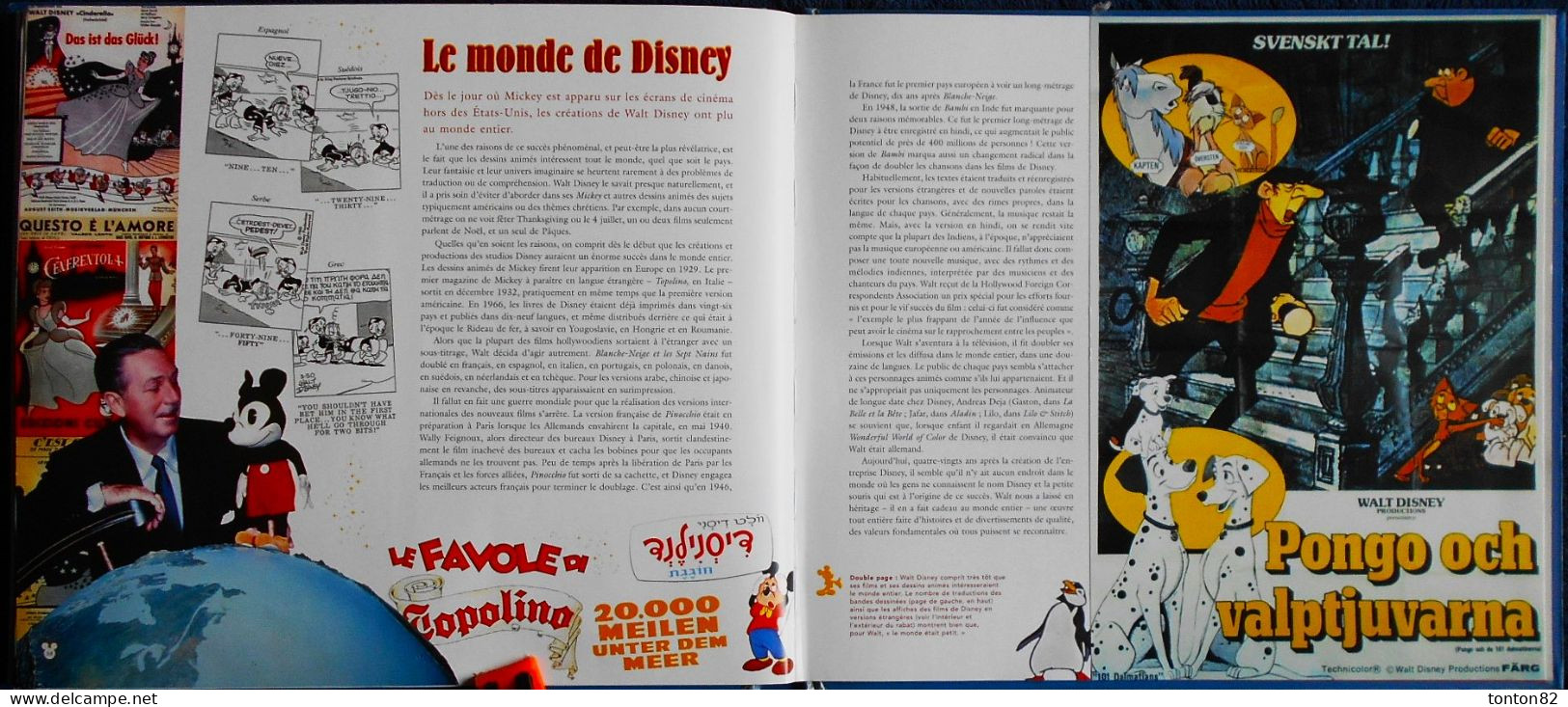 LES TRÉSORS DE DISNEY - Livre Interactif - Michel Lafon - ( 2006 ) .