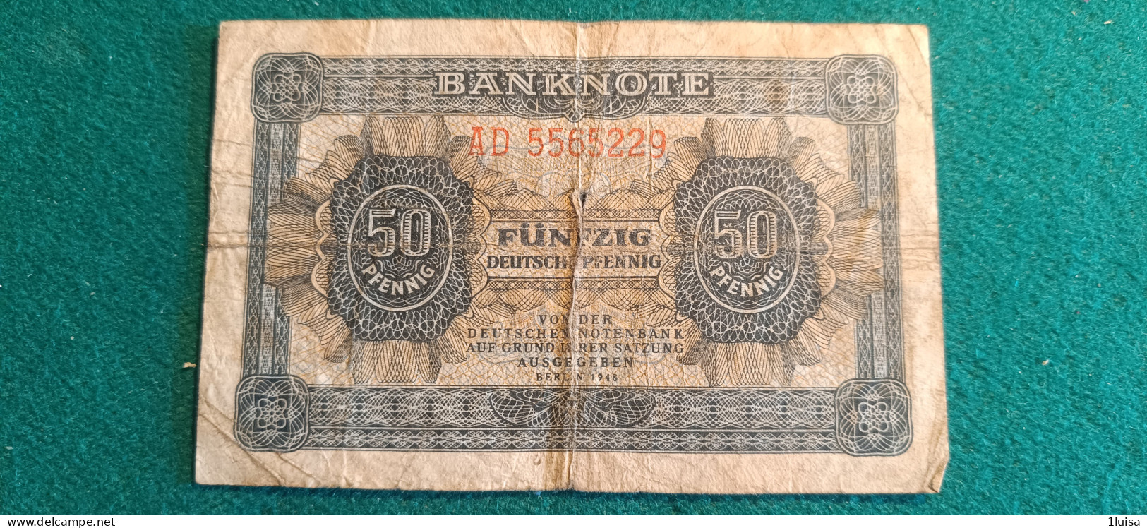 GERMANIA 50 PFENNIG 1948 - 50  Deutsche Pfennig