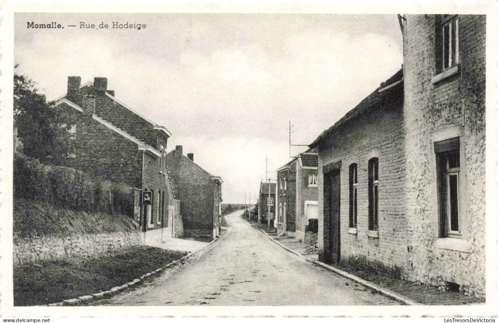 BELGIQUE - Momalle - Rue De Hodeige - Carte Postale Ancienne - Remicourt