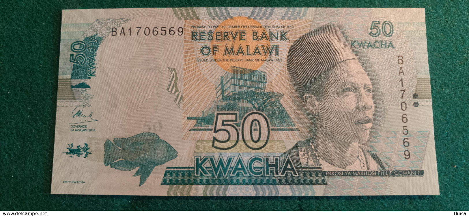 MALAWI 50 KWACHA 2016 - Malawi