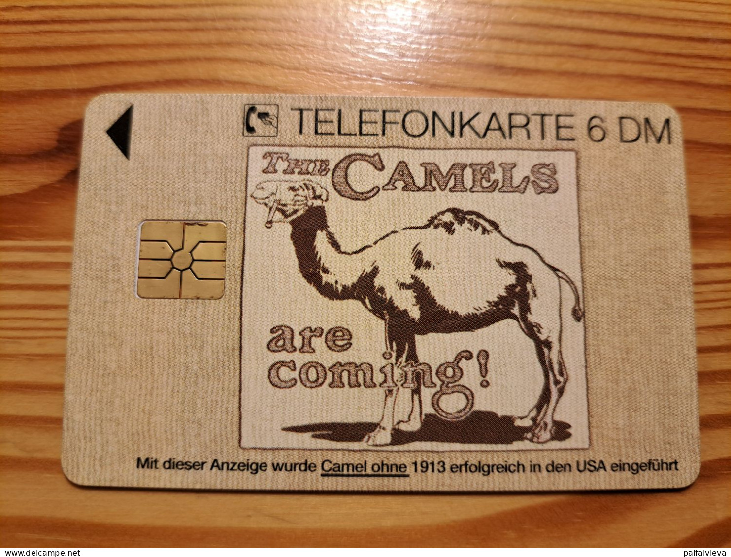 Phonecard Germany K 300 A 04.94. Historic Advertistment, Cigarette, Camel 6.000 Ex. - K-Series: Kundenserie