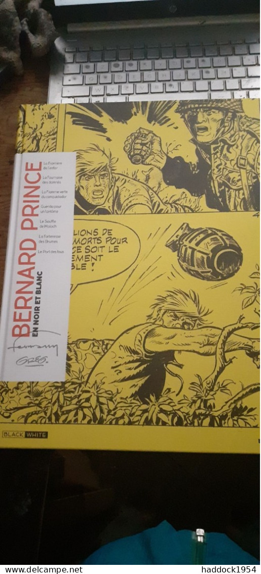 Bernard Prince 1 En Noir Et Blanc HERMANN GREG Black Et White éditions 2019 - Tirages De Tête