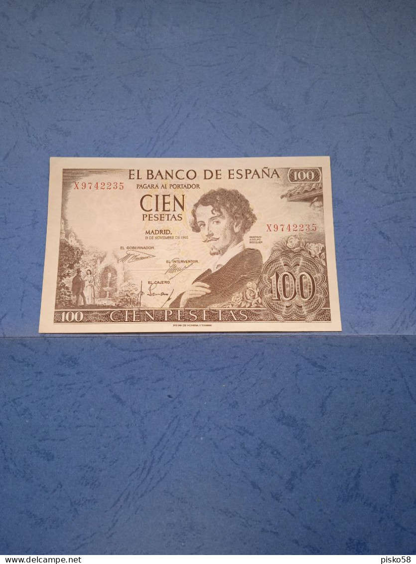 SPAGNA-P150 100P 19.11.1965 UNC - 100 Pesetas