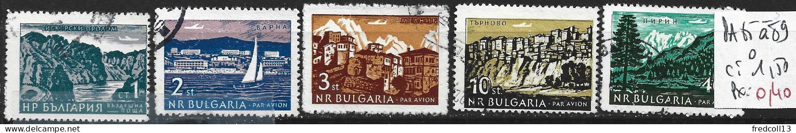 BULGARIE PA 85 à 89 Oblitérés Côte 1.50 € - Luftpost
