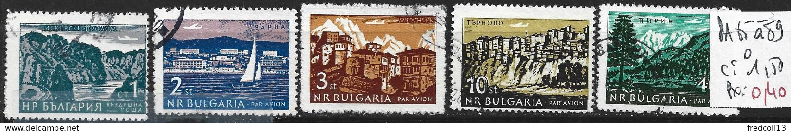 BULGARIE PA 85 à 89 Oblitérés Côte 1.50 € - Posta Aerea