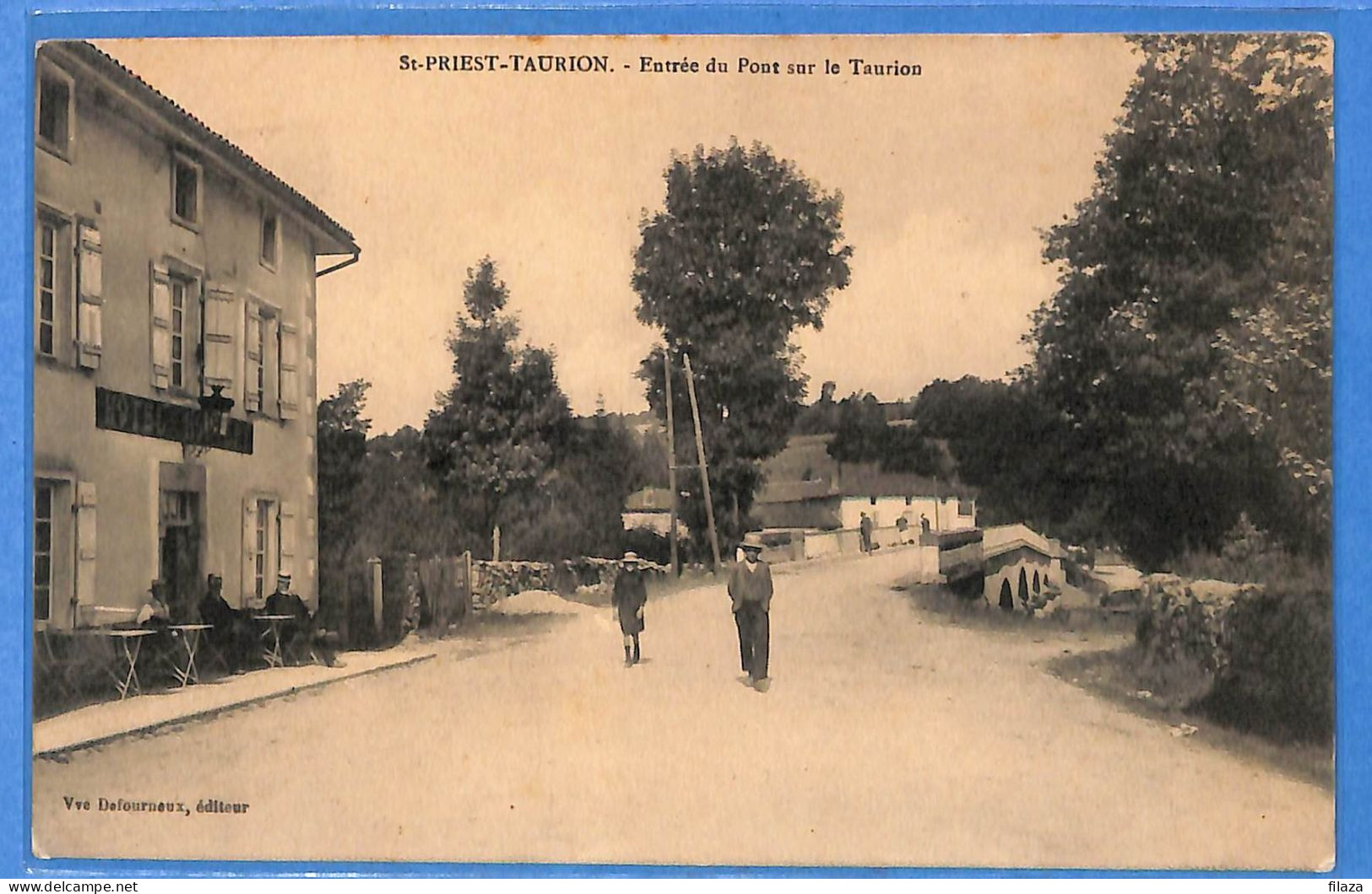 87 - Haute-Vienne - Saint Priest Taurion - Entree Du Pont Sur Le Taurion (N14432) - Saint Priest Taurion