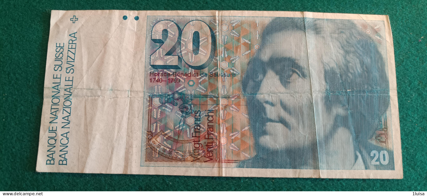 SVIZZERA 20 FRANCS 1982 - Suisse