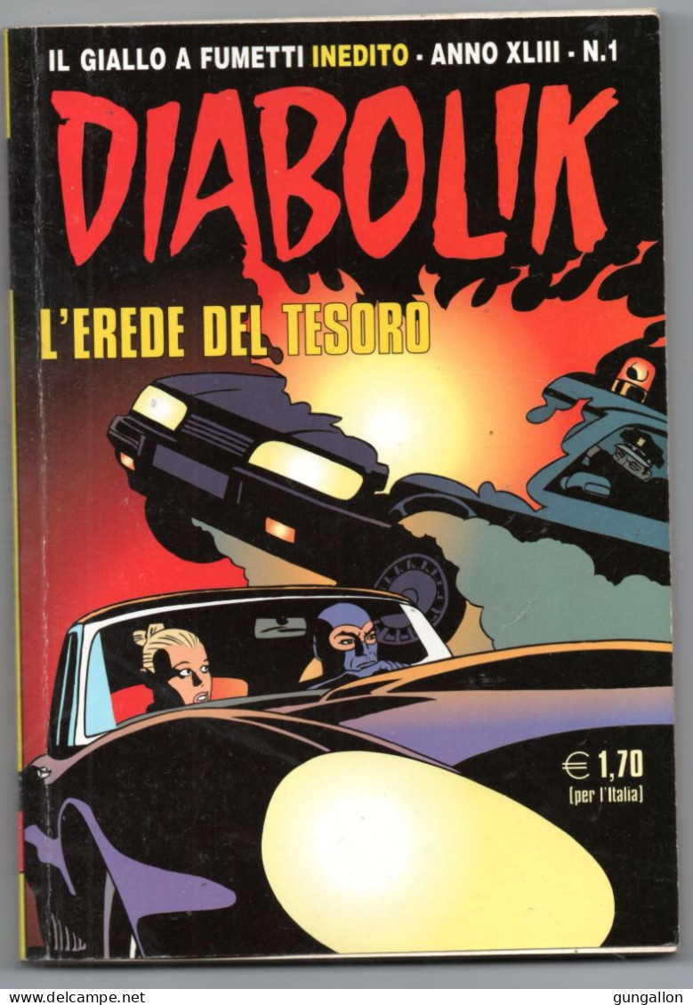 Diabolik(Astorina 2004)  Anno XLIII° N. 1 - Diabolik