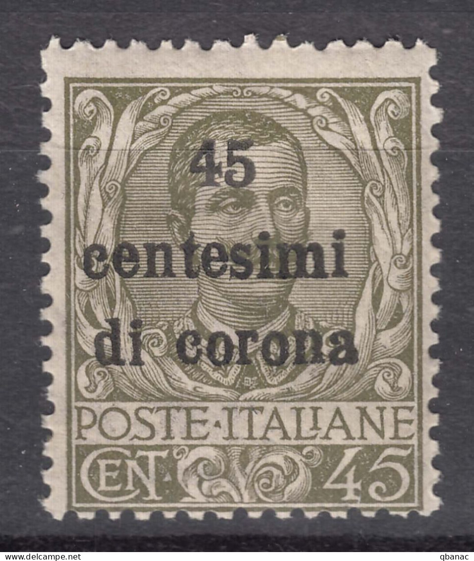 Italy Occupation In WWI - Trento & Trieste 1919 Sassone#8 Mint Hinged - Trentin & Trieste