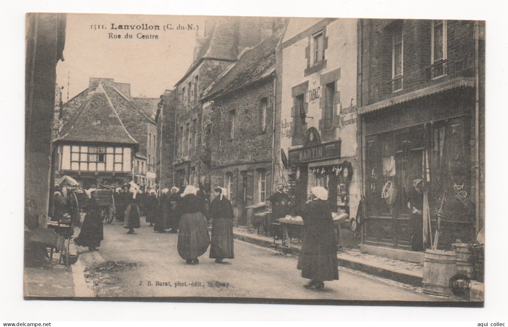 LANVOLLON  22  RUE DU CENTRE - Lanvollon